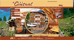 Desktop Screenshot of central-ischgl.at